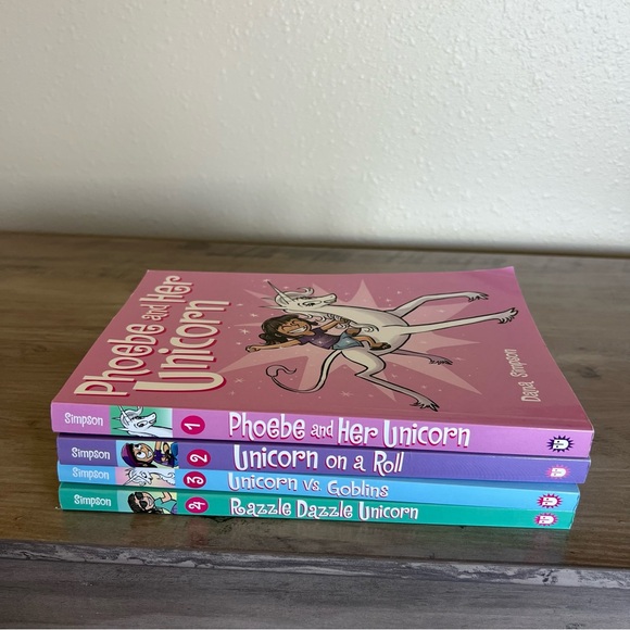 Phoebe and Her Unicorn Set of Books 1-4 Young Readers Graphic Novels Book Series - Picture 2 of 10